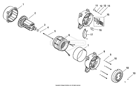 Part Location Diagram of 707092 Briggs and Stratton Block-terminal